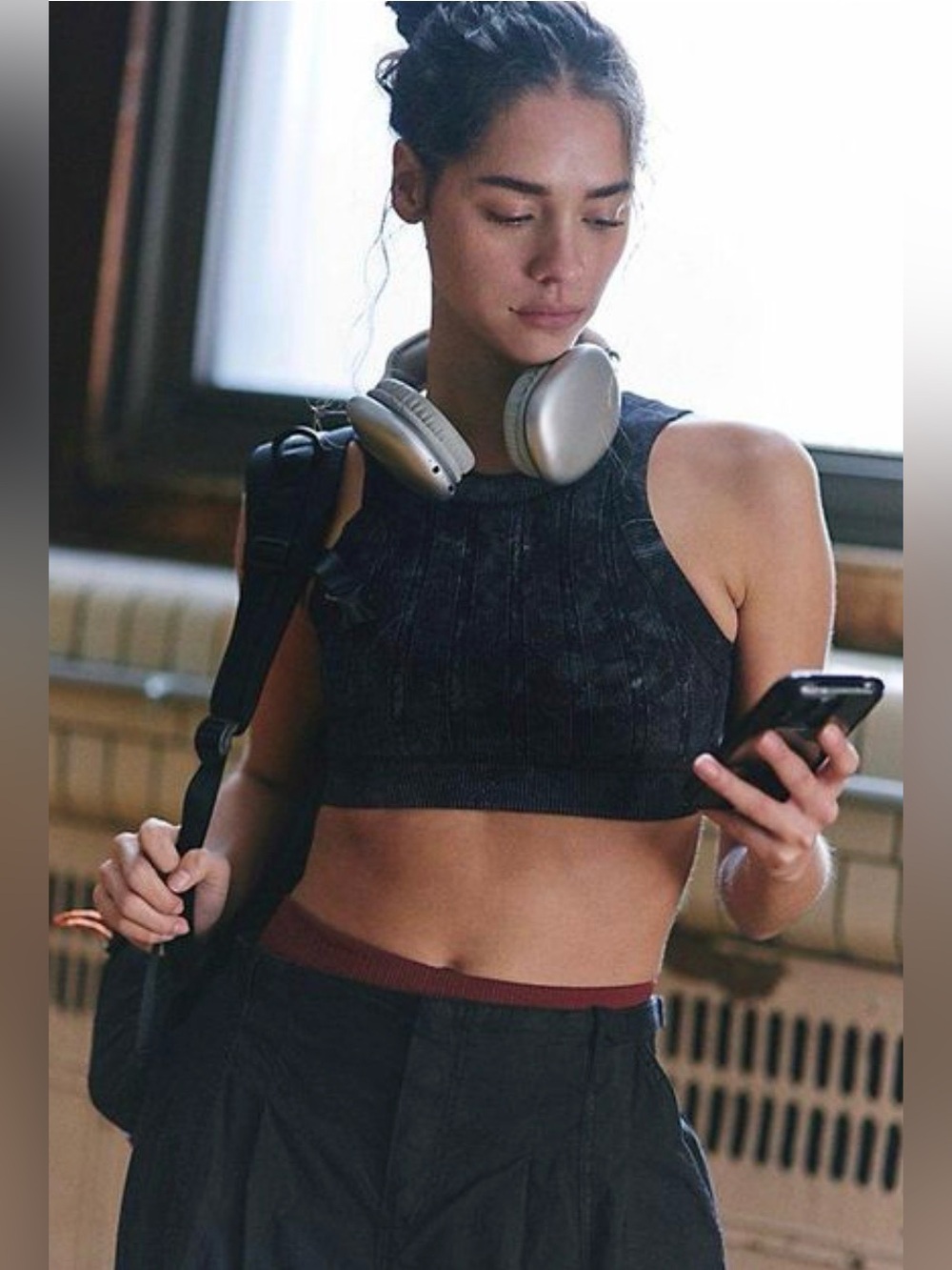 FP MOVEMENT by FREE PEOPLE Race Me High Neck Sports Bra